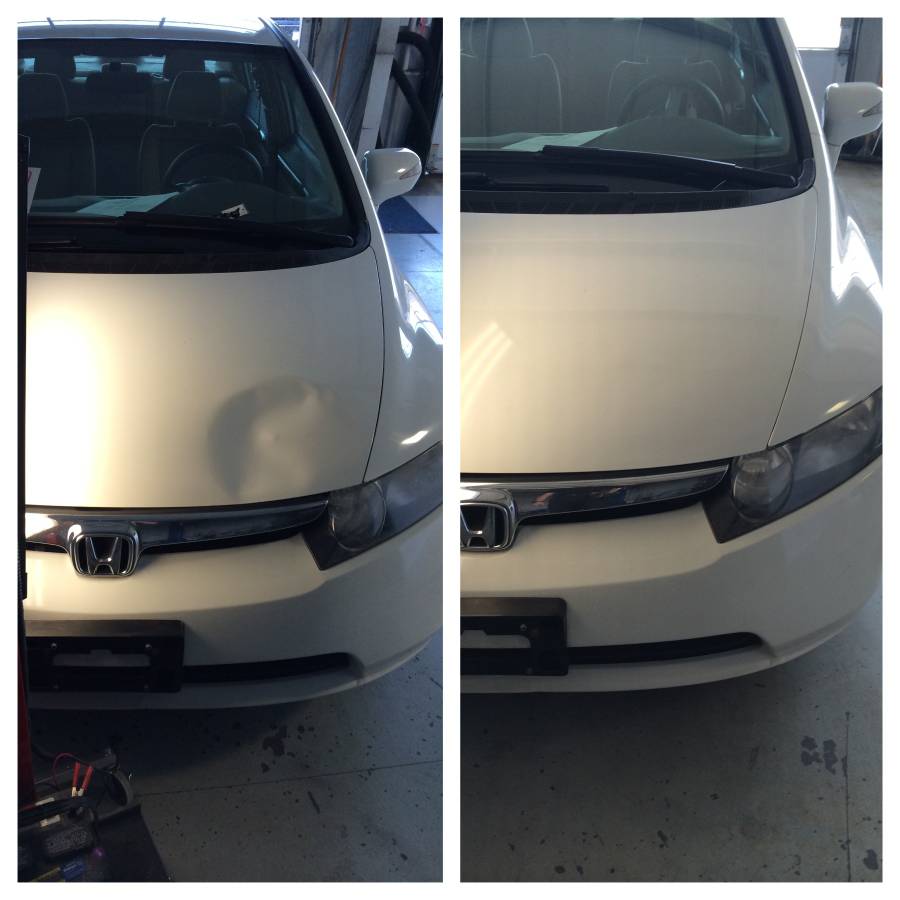  The General Manager who had me repair this dent is now in jail...and you wonder why I only do retail now? 